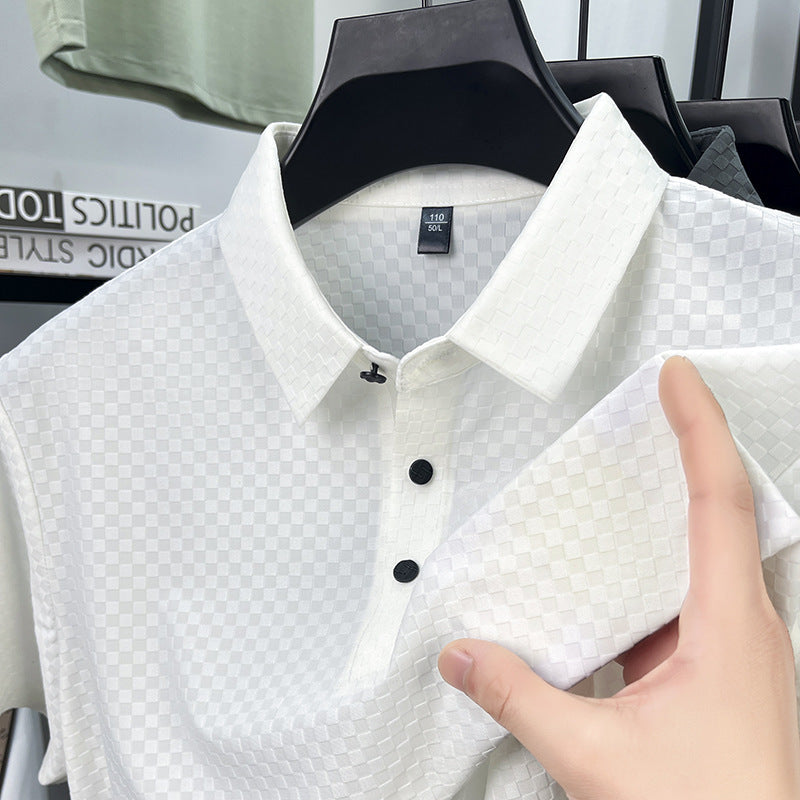 Bellagio Checkered Polo Shirt