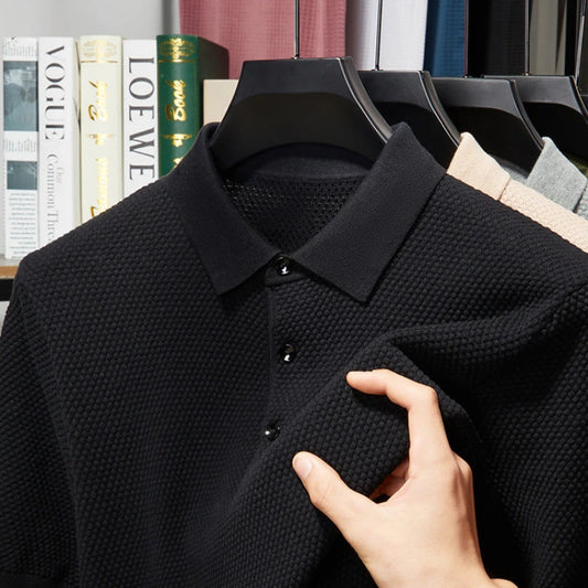 Lusso Textura Polo Shirt