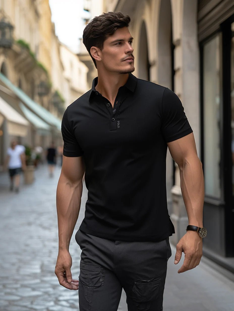 The Lucido Polo Shirt - Elavure